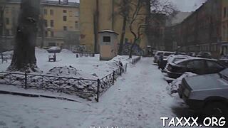 Nude 18+ teen GETS BANGED hard during casting cam session