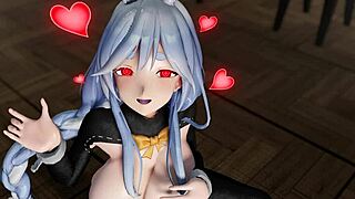pekomama mmd r-18 virtual youtuber in uncensored hentai dance action.