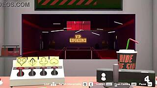 Poppi and ari explore the nightclub in heat