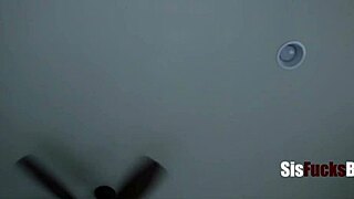 Brunette Busty Stepsister Blowjob And Riding