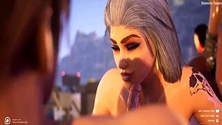 Shey nights in hentai blowjob action! 😍