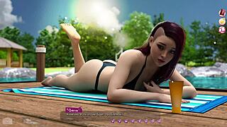 Helping the hot girls in this cartoon adult movie