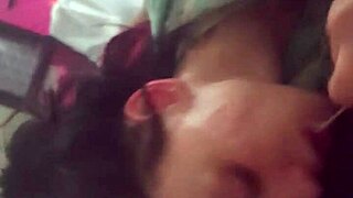 she asks if she can suck his big cock before her boyfriend comes home.