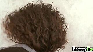 Brazilian Teen Mercedes Cash Gets Facial Cumshot!