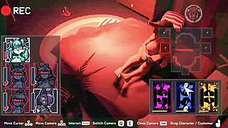 Poppi and ari explore the nightclub in heat