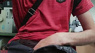 i was masturbating at my desk at work, my boss almost caught me