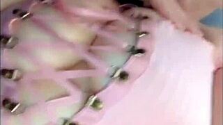 My wet tight pink little pussy is squirting so much.