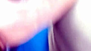 Public masturbation cum shot in outdoor setting.