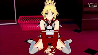 mordred pedragon masturbates you in fate apocrypha