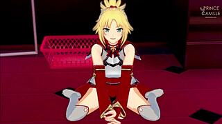 mordred pedragon masturbates you in fate apocrypha