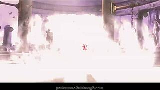 Wonder Woman Fucks Ares with Big Cock Hard