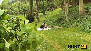 hey, wanna see hunter banging in pov pickup? outdoor cuckold fun with natural tits 😈