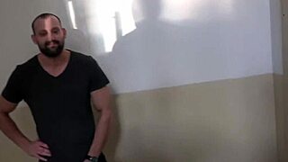 want to see twink get anal fingered and cum on stairway?