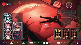 Poppi and ari explore the nightclub in heat