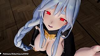 pekomama mmd r-18 virtual youtuber in uncensored hentai dance action.