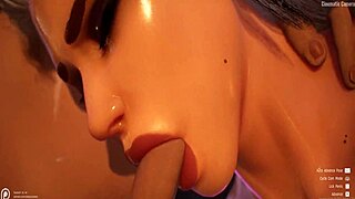 Shey nights in hentai blowjob action! 😍