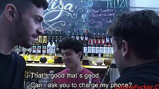 gay strangers fuck bent over.