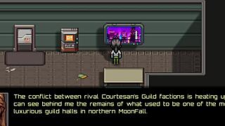 Warm Welcome In Battle Brothel With Blowjobs