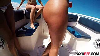 Boats And Sexy Teen 18+ Hoes Group Sex