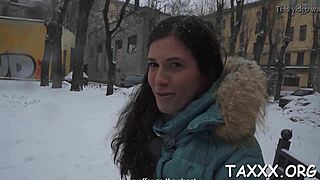 Nude 18+ teen GETS BANGED hard during casting cam session