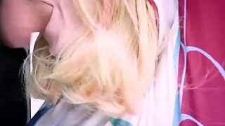 I give Gwen Stacy rough facefuck and anal in cosplay