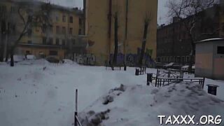 Nude 18+ teen GETS BANGED hard during casting cam session