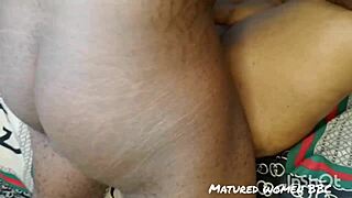 African step mother couldn't resist that huge cumshot from the big cock.