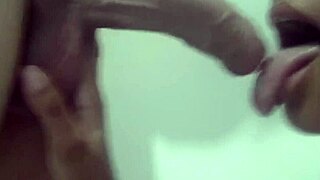 Brazilian amateur fucks boyfriend as mom leaves home