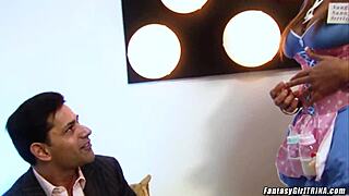 trina michaels big ass penetrated thigh-highs anal sex facial 😍