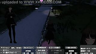 バレないように裸コートで露出するセレカさん 2024-06-07 22-23-13