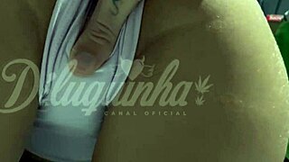 The naughty maid craved sex during her service.