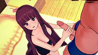 Fern trekt bikini uit voor harde neukbeurt