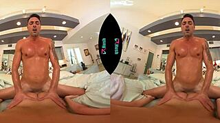 vrhush tiny brunette lily adams gets creampied in pov