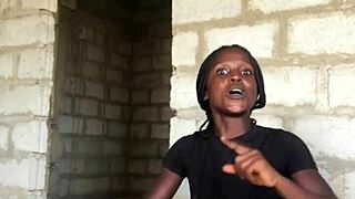 crazy striptease reveals thong as clothes rip teasingly