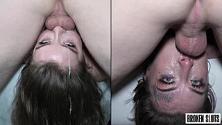 i nearly choked on that rough deepthroat session