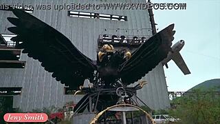 Jeny Smith Shows Cameltoe in Tight Suit