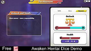 Awaken hentai dice demo with erotic game twists