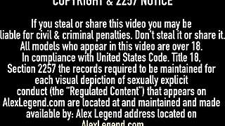 Alex Legend’s fat dick pounds hot babe Stassi Sinclair’s tight pussy