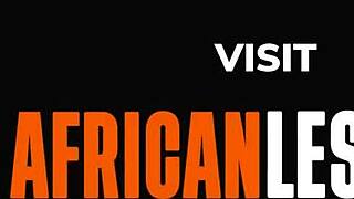 Hot Soapy African Lesbian Babes In Bathroom