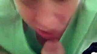 Tina Licks Balls Passionately in Milf Scene