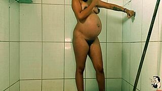 check out this wonderful 9 months pregnant latina getting fucked