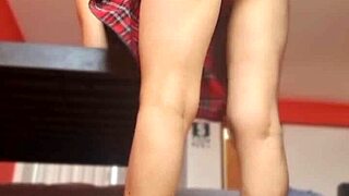 Spying on Sexy Secretary Nataly in Mexican Government Office, Wanna Join?