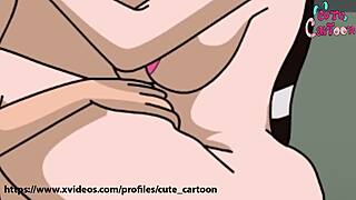 Hanabi and her lover engage in intense hentai action for hours