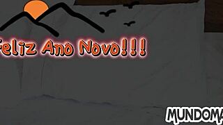 as encomendas de ano novo with big cock