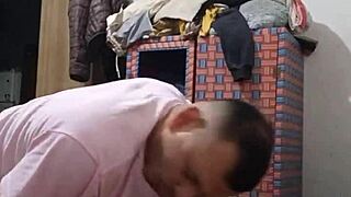 my bisexual friend visits for outdoor assfucking with monster cock