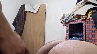 my bisexual friend visits for outdoor assfucking with monster cock