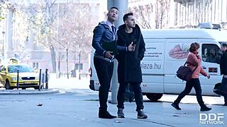 realtor and client double penetrate punish submissive beauty