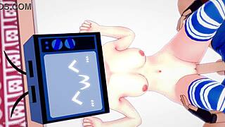 Does This Cartoon Tv Woman Strip Bikini For Bed Fuck Or Toilet Fun?