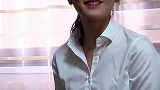 Japanese amateur fucks SNS friend in gonzo style with moaning