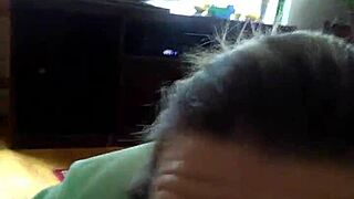 Tina Licks Balls Passionately in Milf Scene